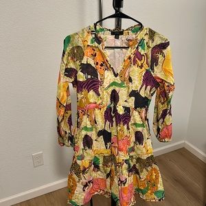J crew safari dress in XS.